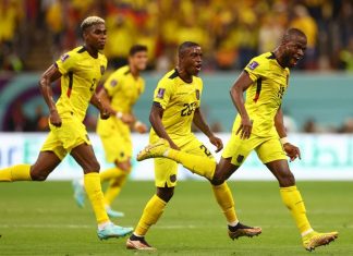 Ecuador manda en el inicio del Mundial