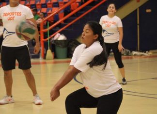 Juegan 4tos en voli mixto de la UAT