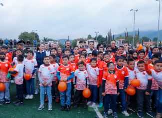Inauguran proyecto social de Escuelas Bienestar Correcaminos