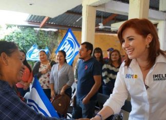 Siento la confianza de la gente: Imelda Sanmiguel