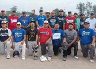 Gana Barranco Azul cuadrangular de béisbol