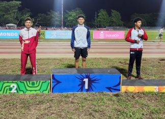 Gana Tamaulipas medalla en atletismo