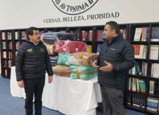 Rector Dámaso Anaya supervisa obras de la UAT en Nuevo Laredo