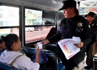 Impulsa Guardia Estatal “Ruta Segura” en transporte público de Tamaulipas