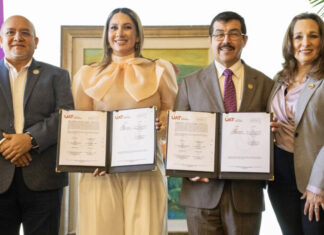 La UAT y la Asociación de Mujeres Jefas de Empresa firman convenio en la zona sur