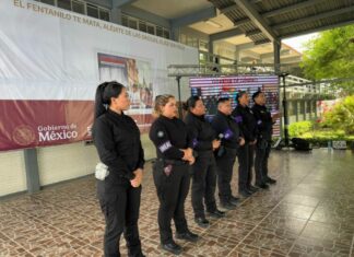 Imparte Guardia Estatal de Género plática preventiva de adicciones en Reynosa