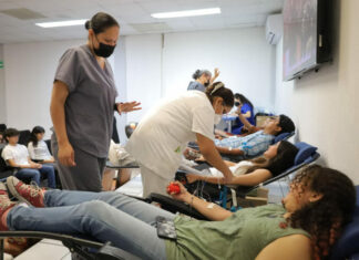 Colabora la UAT en campaña altruista para la donación de sangre
