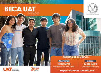 Abre la UAT convocatoria de becas para el período 2025-3