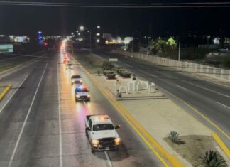 Guardia Estatal brinda seguridad a Caravana “Migrantes Unidos”