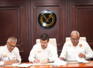 Acuerdan la UAT y el SUTUAT contrato colectivo de trabajo 2025