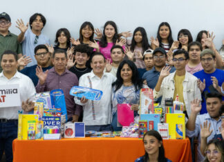 Concluye la UAT con éxito colecta de útiles escolares