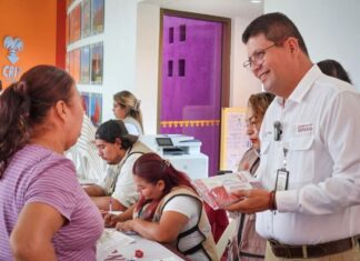 Delegado de Bienestar acompaña a familias del CRIT Altamira