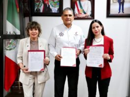 Firma convenio Instituto de las Mujeres