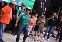 Tula y Mier viven la fiebre mundialista: Sectur