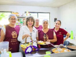 Supervisa SEBIEN comedores y entrega beneficios sociales en Victoria